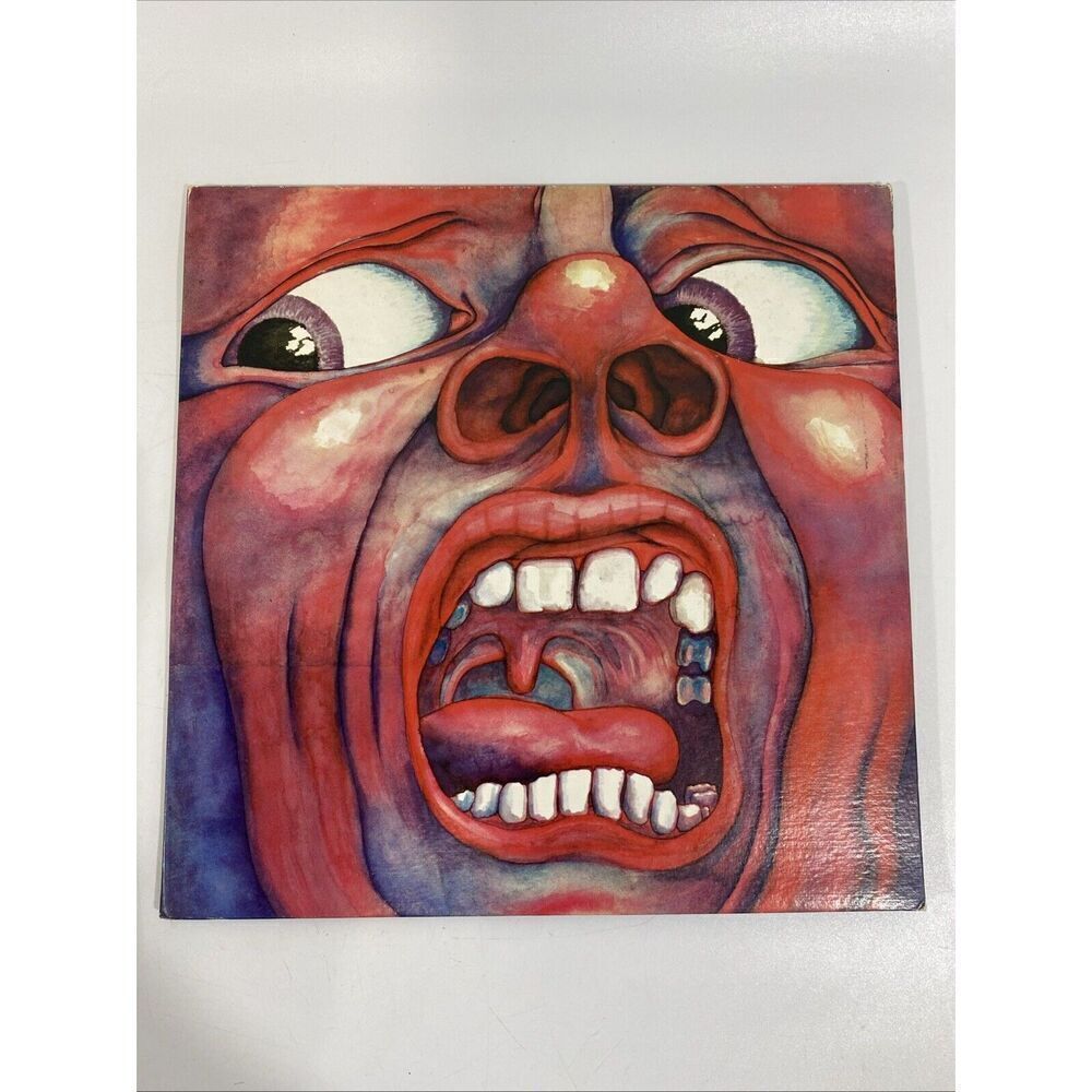 1969 IN THE COURT OF KING CRIMSON VINYL RECORD - ATLANTIC SD-8245 - ROCK